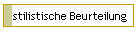 stilistische Beurteilung
